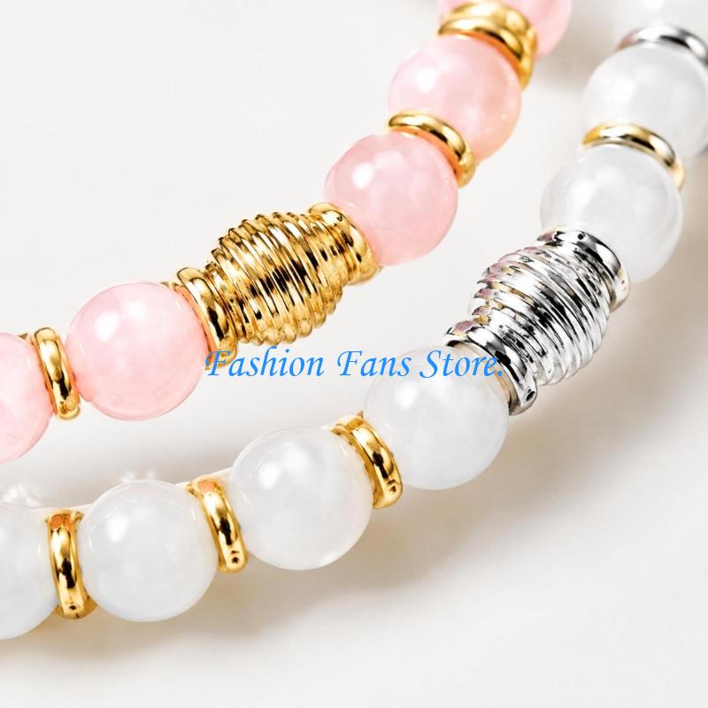 Coordinates Bracelet - Slip-On Beaded Bracelet Set with Coordinated