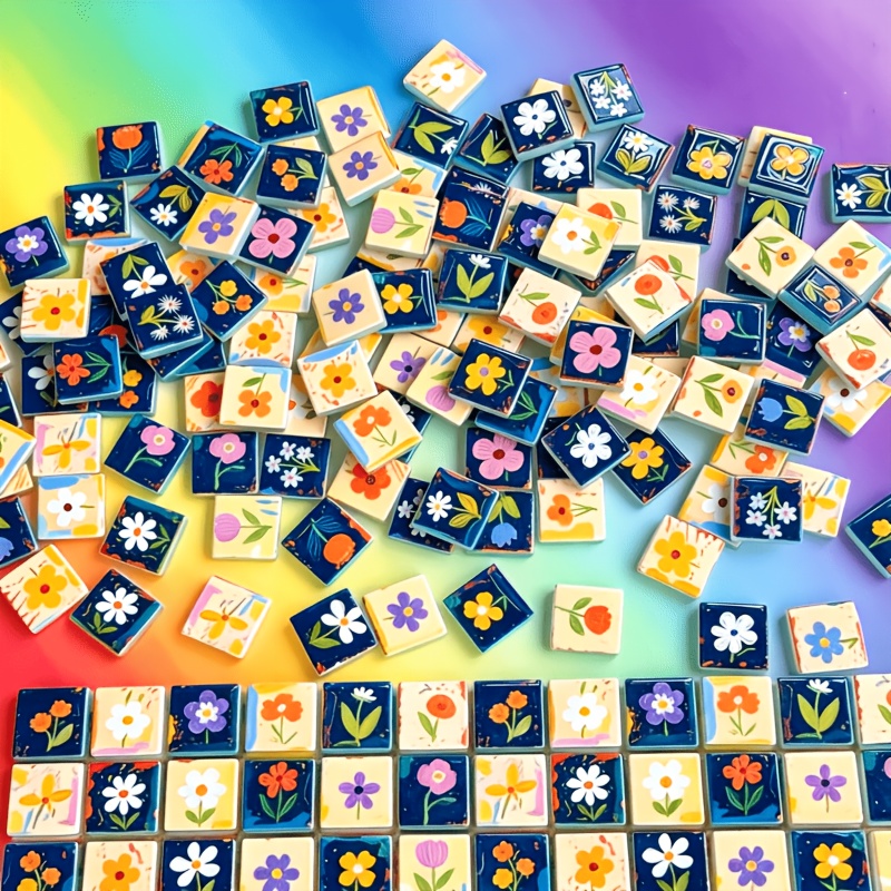 Photo Mosaic Print - 100/200 Grams of Healing Mosaic Materials,