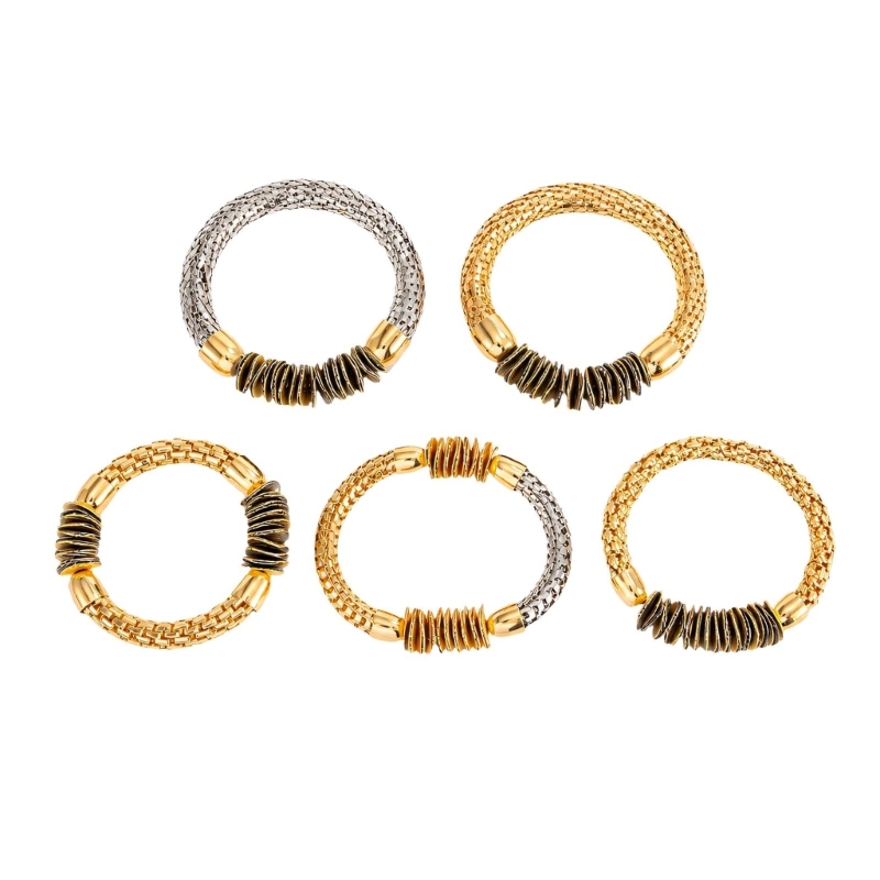 R7UF Textured Bracelet Set wit - Coordinates Bracelet 评论和价格