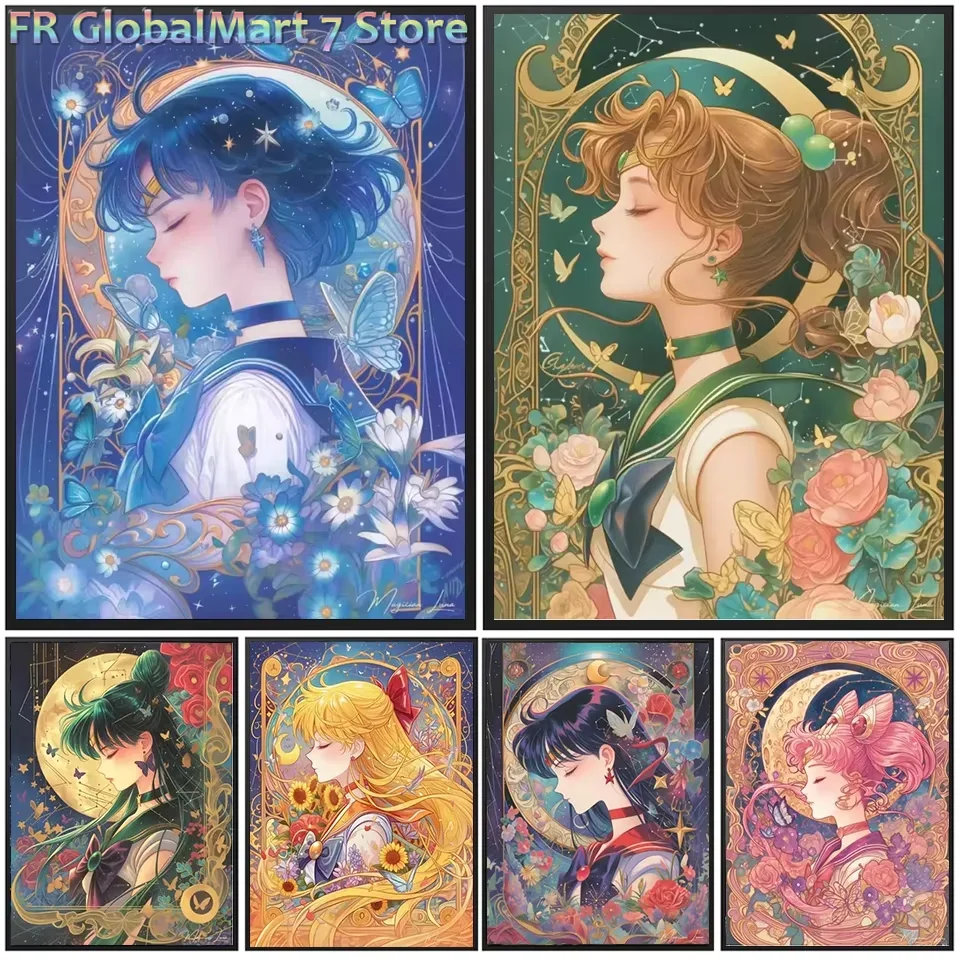 Diamond Painting Cartoon Chara - Photo Mosaic Print 评论和价格