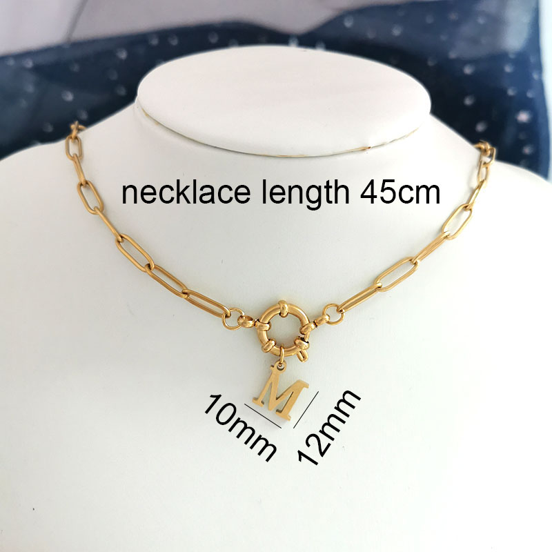 QMHJE Initial Charm Letters Ne - Birth Flower Necklace 评论和价格