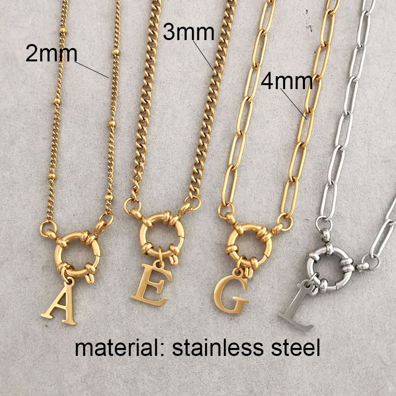 QMHJE Initial Charm Letters Ne - Birth Flower Necklace 评论和价格