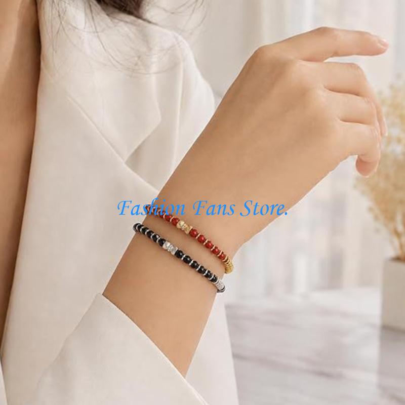  Slip-On Beaded Bracelet Set w - Coordinates Bracelet 评论和价格