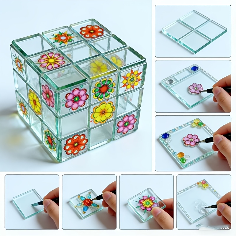 100/200g Transparent Glass Mos - Photo Mosaic Print 评论和价格