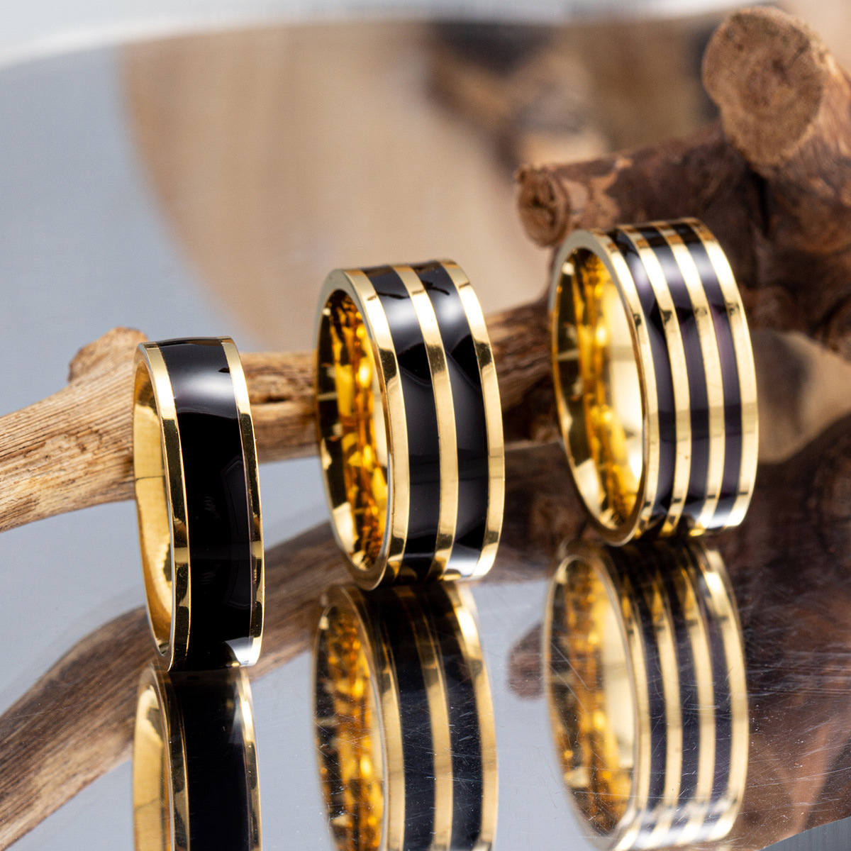 6mm/8mm Oil Dropping Ring Fash - Initial Ring Custom 评论和价格