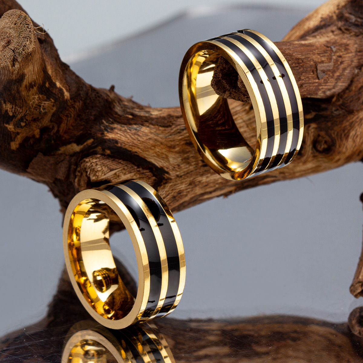6mm/8mm Oil Dropping Ring Fash - Initial Ring Custom 评论和价格