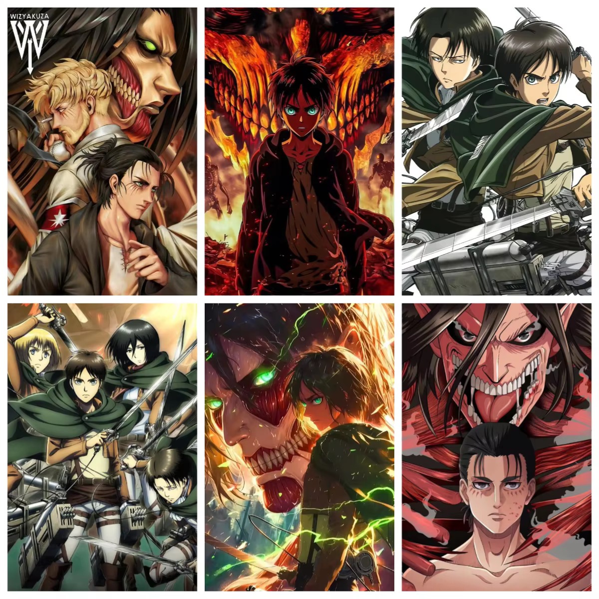 Diamond Painting Anime A-Attac - Photo Mosaic Print 评论和价格