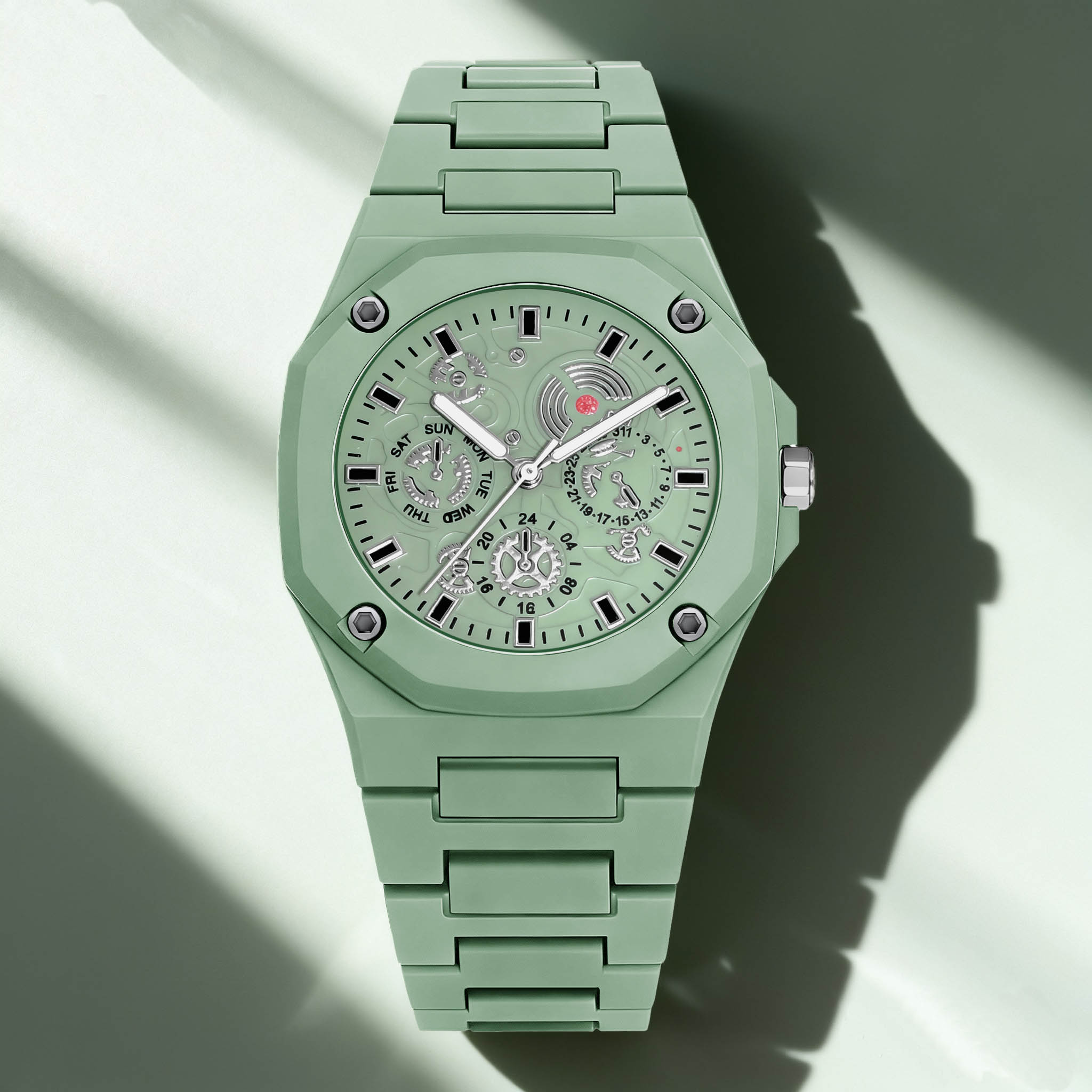 1-piece new watch, polygonal d - Coordinates Bracelet 评论和价格